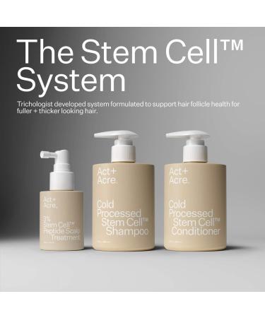 Shop Act+Acre Stem Cell Shampoo For Thicker+ Fuller-Looking Hair - 10 oz Online - Best Price & International Shipping - Buy Online on GoSupps.com