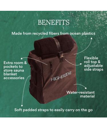 Shop HigherDOSE Sauna Blanket Bag Online - Best Price & International Shipping - Buy Online on GoSupps.com
