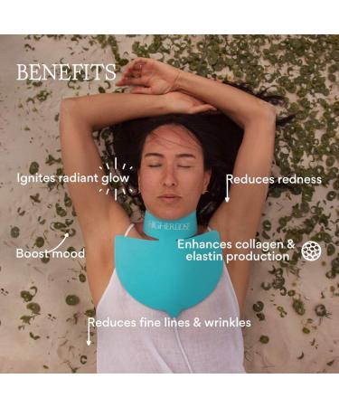 Shop HigherDOSE Red Light Neck Enhancer Mask for Fine Lines Online - Best Price & International Shipping - Buy Online on GoSupps.com