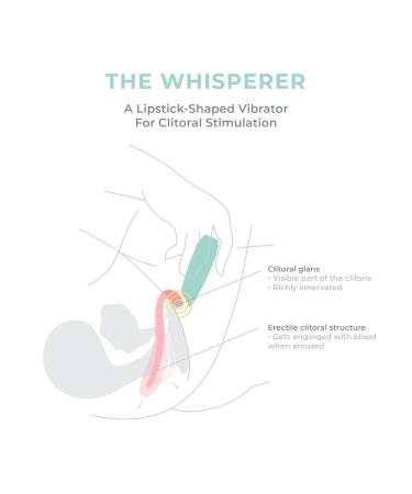 Shop Smile Makers The Whisperer - Flexible Lipstick Vibrator Online - Best Price & International Shipping - Buy Online on GoSupps.com