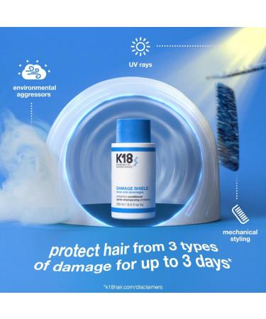 Shop K18 Biomimetic Hairscience DAMAGE SHIELD Protective Conditioner - 8.5 oz / 250 mL Online - Best Price & International Shipping - Buy Online on GoSupps.com