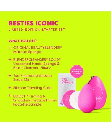 Shop Beautyblender Besties Iconic Makeup Sponge and Cleanser Starter Set Online - Best Price & International Shipping - Buy Online on GoSupps.com