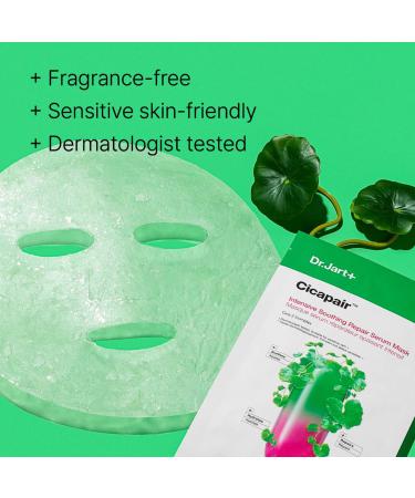 Shop Dr. Jart+ Cicapair Sensitive Skin Serum Face Mask for Redness 						 - 1 Mask / pack Online - Best Price & International Shipping - Buy Online on GoSupps.com