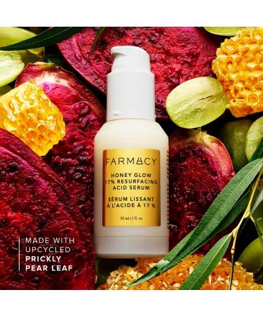 Shop Farmacy Honey Glow 17% AHA + BHA Resurfacing Acid Serum - 1 oz Online - Best Price & International Shipping - Buy Online on GoSupps.com