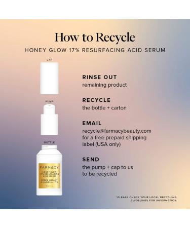 Shop Farmacy Honey Glow 17% AHA + BHA Resurfacing Acid Serum - 1 oz Online - Best Price & International Shipping - Buy Online on GoSupps.com
