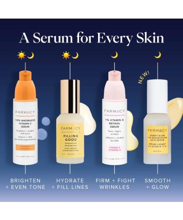 Shop Farmacy Honey Glow 17% AHA + BHA Resurfacing Acid Serum - 1 oz Online - Best Price & International Shipping - Buy Online on GoSupps.com