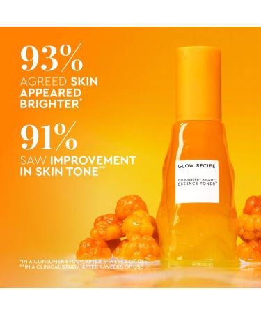 Shop Glow Recipe Cloudberry Bright Essence Toner - 2.53 oz Online - Best Price & International Shipping - Buy Online on GoSupps.com