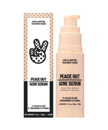 Peace Out Salicylic Acid Acne Treatment Serum - 1 oz / 30 ml