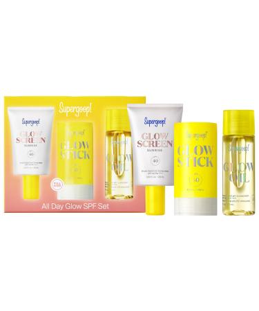 Supergoop! All Day Glow SPF Set
