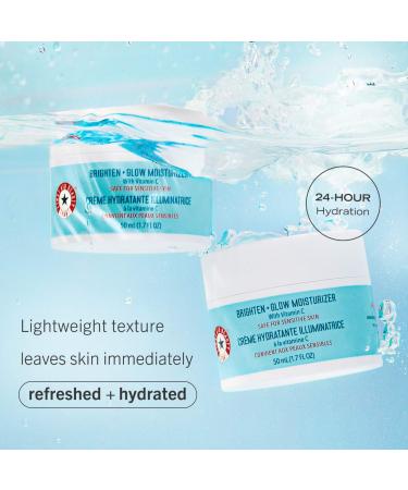 Shop First Aid Beauty Brighten + Glow Moisturizer with Vitamin C - 1.7 oz / 50 ml Online - Best Price & International Shipping - Buy Online on GoSupps.com