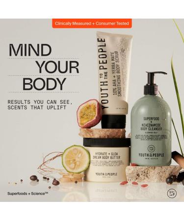 Shop Youth To The People Superberry Firm + Glow Dream Body Butter with Niacinamide Hyaluronic Acid + Antioxidants - 8 oz Online - Best Price & International Shipping - Buy Online on GoSupps.com
