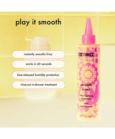 Shop amika Smooth Over Frizz-Fighting Hair Treatment Mask - 6.7 oz Online - Best Price & International Shipping - Buy Online on GoSupps.com