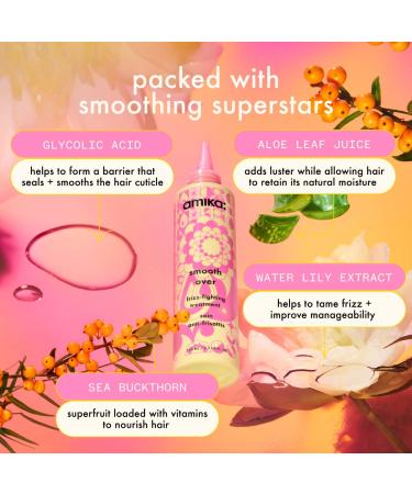 Shop amika Smooth Over Frizz-Fighting Hair Treatment Mask - 6.7 oz Online - Best Price & International Shipping - Buy Online on GoSupps.com