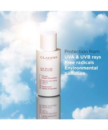 Shop Clarins UV Plus Anti-Pollution Antioxidant Face Sunscreen SPF 50 - 1.6 oz Online - Best Price & International Shipping - Buy Online on GoSupps.com