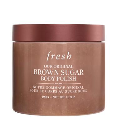 fresh Brown Sugar Body Polish Exfoliator - 17.2 oz / 490 g