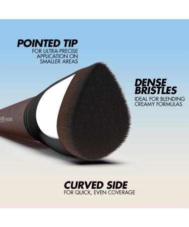 Shop MAKE UP FOR EVER #118 HD Skin Hydra Glow Foundation Brush Online - Best Price & International Shipping - Buy Online on GoSupps.com