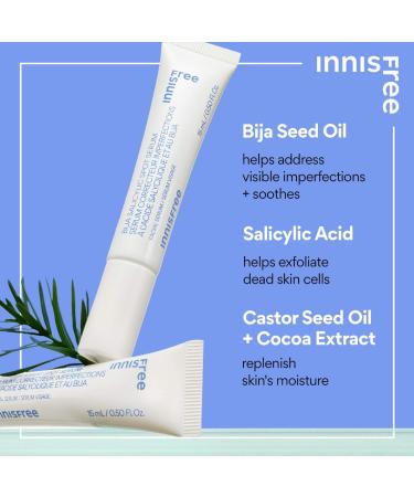 Shop innisfree Bija Salicylic Spot Gel Serum - 0.51 oz / 15 ml Online - Best Price & International Shipping - Buy Online on GoSupps.com