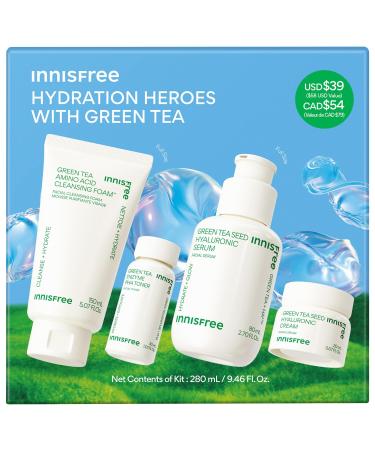innisfree Green Tea Hydration Heroes with Hyaluronic Acid