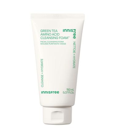 innisfree Sulfate-Free Green Tea Amino Acid Cleansing Foam - 5.07 oz / 150 ml