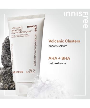 Shop innisfree Volcanic BHA Pore Cleansing Foam - 5.07 oz / 150 ml Online - Best Price & International Shipping - Buy Online on GoSupps.com