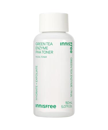 innisfree Green Tea Enzyme 7% PHA Gentle Exfoliating Toner - 5.07 oz / 150 ml
