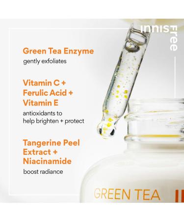 Shop innisfree Green Tea Enzyme Vitamin C Brightening Serum - 1 oz Online - Best Price & International Shipping - Buy Online on GoSupps.com