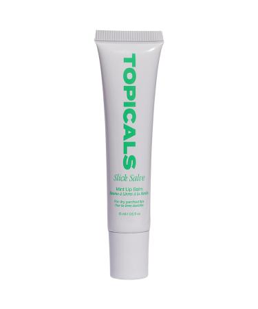 Topicals Slick Salve Glossy Lip Balm for Soothing + Hydration - 0.5 oz / 15 ml