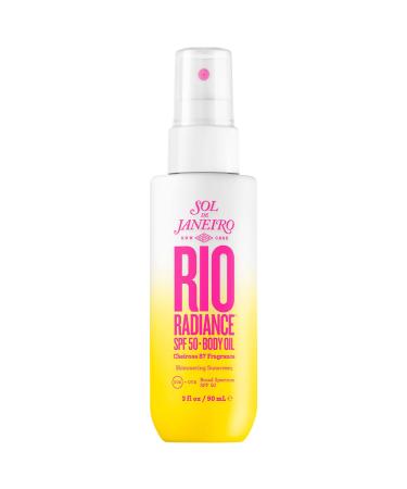 Sol de Janeiro Rio Radiance SPF 50 Shimmering Body Oil Sunscreen - 3 oz / 90 mL