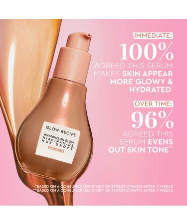 Shop Glow Recipe Watermelon Glow Niacinamide Hue Drops Sun Glow Serum - 1.35 oz / 40 mL Online - Best Price & International Shipping - Buy Online on GoSupps.com
