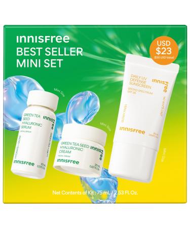 innisfree Hydrate + Protect Bestseller Minis Set