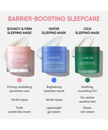 Shop LANEIGE Bouncy + Firm Radiance Boosting Sleeping Mask - 2 oz / 60 ml Online - Best Price & International Shipping - Buy Online on GoSupps.com