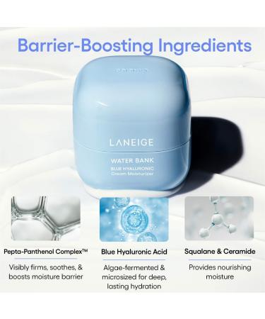 Shop LANEIGE Water Bank Blue Hyaluronic Cream Duo Set Online - Best Price & International Shipping - Buy Online on GoSupps.com