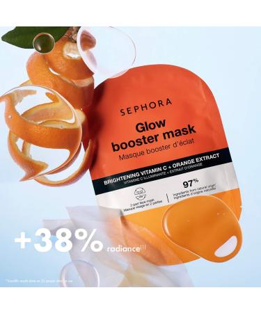 Shop SEPHORA COLLECTION Booster Face Mask Brighten + Glow - 1 mask / pack Online - Best Price & International Shipping - Buy Online on GoSupps.com