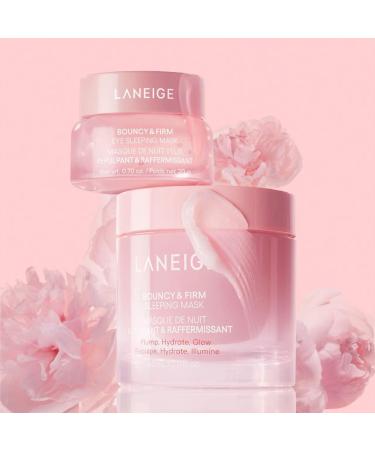 Shop LANEIGE Bouncy & Firm Eye Brightening Sleeping Mask with Peony + Collagen Complex - .7 oz / 20 g Online - Best Price & International Shipping - Buy Online on GoSupps.com