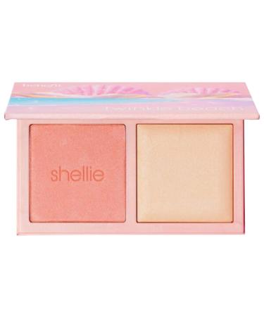 Benefit Cosmetics Twinkle Beach Blush and Highlighter Palette - Radiant finish - Mini size