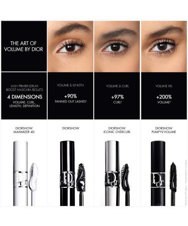Shop DIOR Diorshow Maximizer 4D Lash Primer-Serum for Length Volume Curl & Definition - 0.34 oz / 10 ml Online - Best Price & International Shipping - Buy Online on GoSupps.com