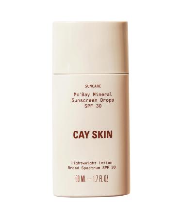 CAY SKIN Mo'Bay Mineral Sunscreen Drops SPF 30 - 1.7 oz