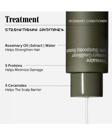Shop N cessaire Rosemary Conditioner For Thinning Hair - 8.4 oz Online - Best Price & International Shipping - Buy Online on GoSupps.com