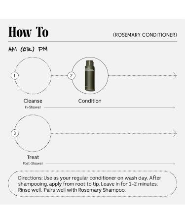 Shop N cessaire Rosemary Conditioner For Thinning Hair - 8.4 oz Online - Best Price & International Shipping - Buy Online on GoSupps.com