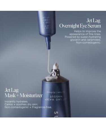 Shop Summer Fridays Jet Lag Overnight Eye Serum for Fine Lines & Wrinkles with Gentle Retinol Blend - 0.5 oz / 15 mL Online - Best Price & International Shipping - Buy Online on GoSupps.com