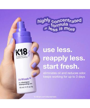 Shop K18 Biomimetic Hairscience AirWash Dry Shampoo Online - Best Price & International Shipping - Buy Online on GoSupps.com