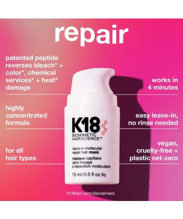 Shop K18 Biomimetic Hairscience Repair + Protect Mini's Hair Set Online - Best Price & International Shipping - Buy Online on GoSupps.com