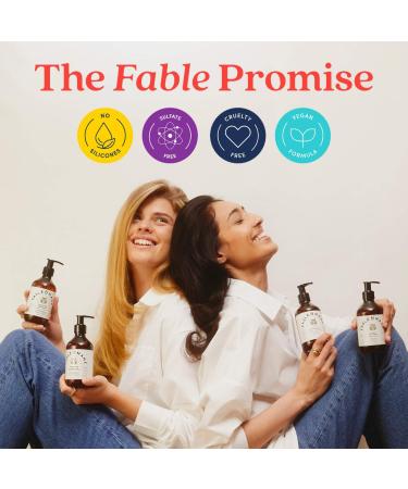 Shop Fable & Mane Volumizing Shampoo for Fine Dry Thinning Hair - 8.5 oz / 250mL Online - Best Price & International Shipping - Buy Online on GoSupps.com
