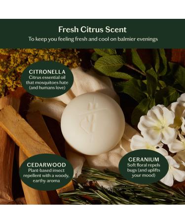 Shop Kate McLeod Dusk Stone Natural Insect Repellent & Solid Body Lotion Bar - 3.5 oz / 100 g Online - Best Price & International Shipping - Buy Online on GoSupps.com