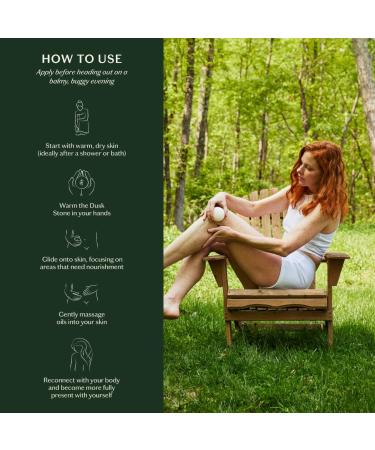 Shop Kate McLeod Dusk Stone Natural Insect Repellent & Solid Body Lotion Bar - 3.5 oz / 100 g Online - Best Price & International Shipping - Buy Online on GoSupps.com