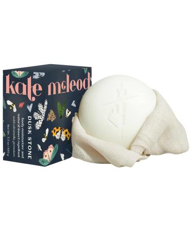 Kate McLeod Dusk Stone Natural Insect Repellent & Solid Body Lotion Bar - 3.5 oz / 100 g