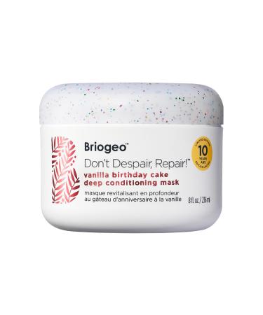 Briogeo Don't Despair Repair! Deep Conditioning Hair Mask Limited Edition Vanilla Birthday Cake Scent - 8 oz / 236 mL