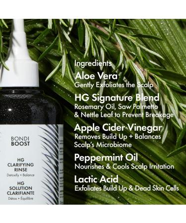 Shop BondiBoost HG Clarifying Pre-Wash Treatment with Lactic Acid and Rosemary - 250 mL Online - Best Price & International Shipping - Buy Online on GoSupps.com