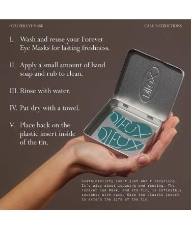 Shop Dieux Forever Eye Mask Reusable 100% Silicone Patches - 1 set Online - Best Price & International Shipping - Buy Online on GoSupps.com