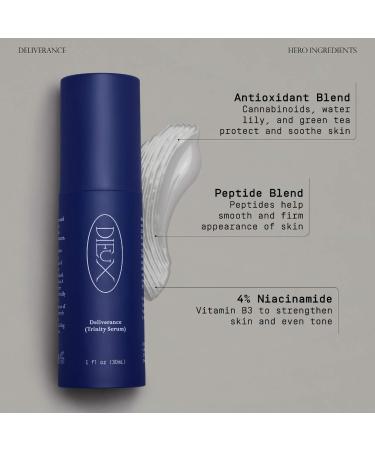 Shop Dieux Deliverance Antioxidant & Niacinamide Serum for Calm & Even Skin - 1 oz Online - Best Price & International Shipping - Buy Online on GoSupps.com